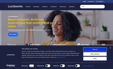 lucidworks.com screenshot