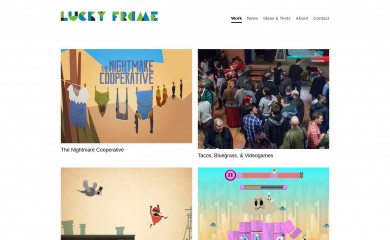 luckyframe.co.uk screenshot