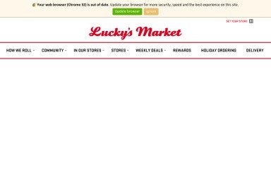 luckysmarket.com screenshot