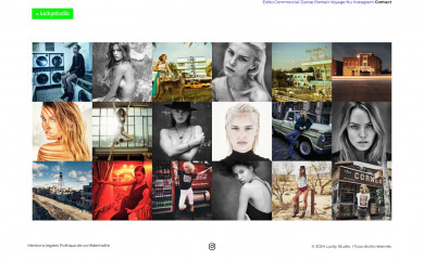 luckystudio.fr screenshot