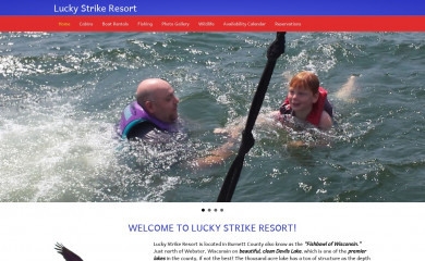 luckystrikeresort.com screenshot