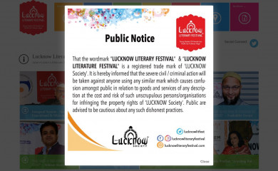 lucknowliteraryfestival.com screenshot