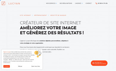 https://www.lucyan.fr screenshot