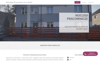 lubon-noclegi.pl screenshot