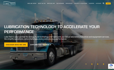 lubetech.com screenshot