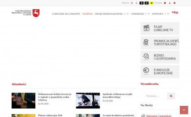 lubelskie.pl screenshot