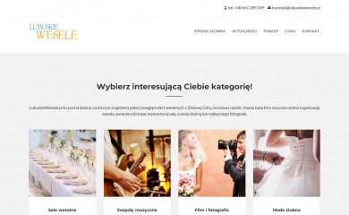 lubuskiewesele.pl screenshot