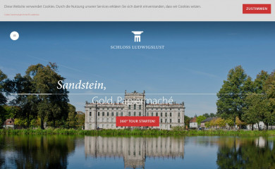 ludwigslust-schloss.de screenshot