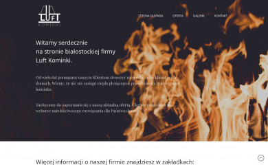 luftkominki.pl screenshot