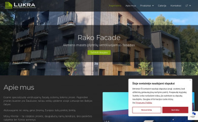 lukra.lt screenshot