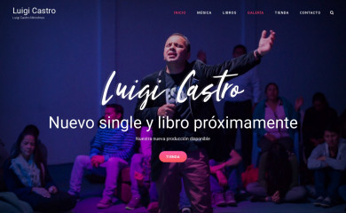 luigicastro.com screenshot