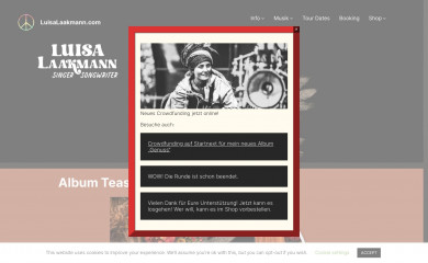 luisalaakmann.com screenshot