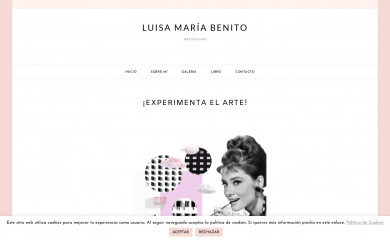 luisamariabenito.com screenshot