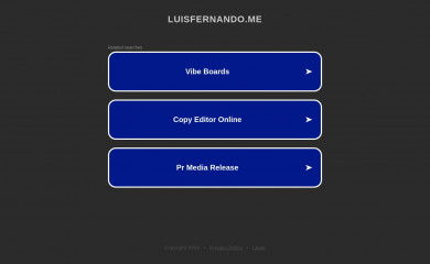 luisfernando.me screenshot