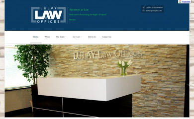 lulaylaw.com screenshot
