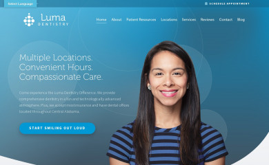 lumadentistry.com screenshot