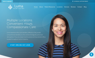 lumadentistry.com screenshot
