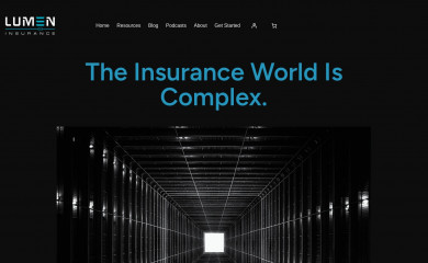 lumeninsure.com screenshot