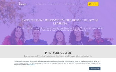 http://lumenlearning.com screenshot