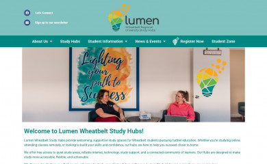 lumenwruc.edu.au screenshot