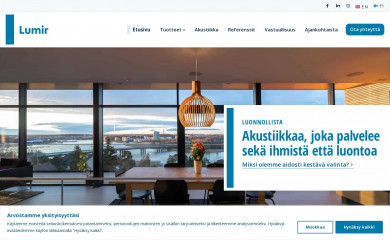 lumir.fi screenshot