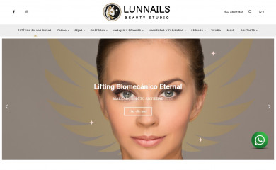 lunnails.com screenshot