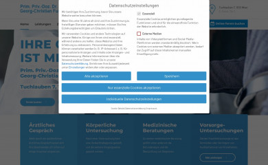 lungenzentrum.at screenshot