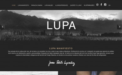 lupawines.com screenshot