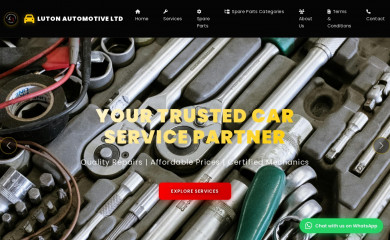 lutonautomotive.com screenshot