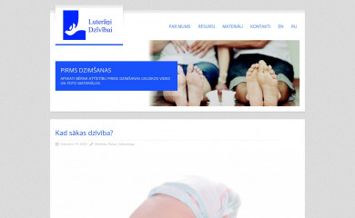 luteranidzivibai.lv screenshot