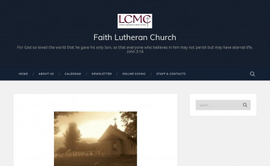 lutheran-faith.org screenshot