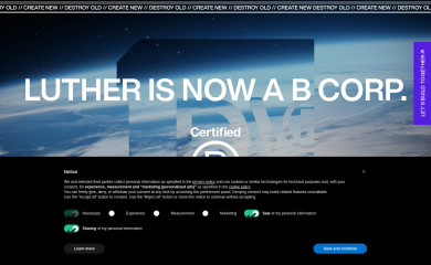 lutherdsgn.com screenshot