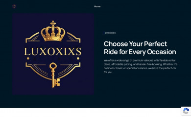 luxoxixsrental.com screenshot