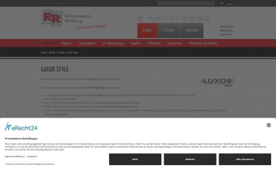 luxor-style.de screenshot