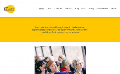 luxicreative.co.uk screenshot
