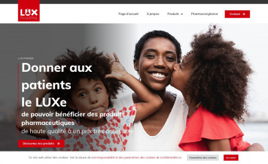 luxpharma.com screenshot