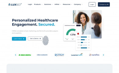 luxsci.com screenshot