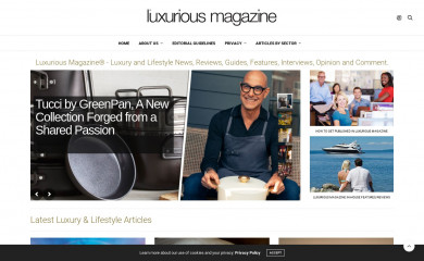 luxuriousmagazine.com screenshot
