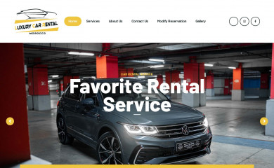 luxurycar-rental.com screenshot