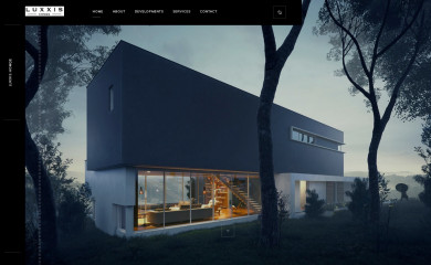 luxxishomes.co.uk screenshot