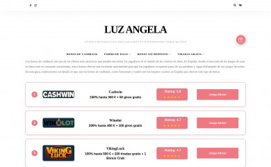luzangela.es screenshot