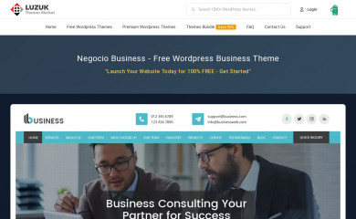 https://www.luzuk.com/themes/free-wordpress-business-theme/ screenshot