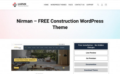 https://www.luzuk.com/themes/free-construction-wordpress-theme/ screenshot