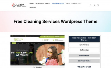 https://www.luzuk.com/themes/free-cleaning-services-wordpress-theme/ screenshot