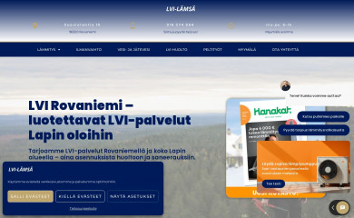 lvi-lamsa.fi screenshot