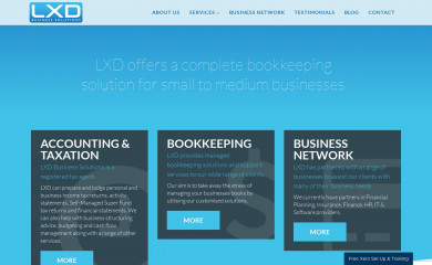 lxdbs.com.au screenshot