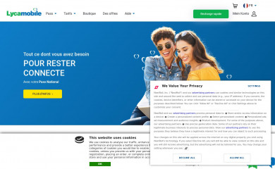 lycamobile.fr screenshot