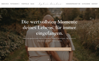 lydiabecker.de screenshot