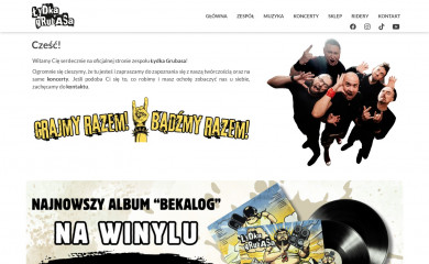 lydkagrubasa.pl screenshot