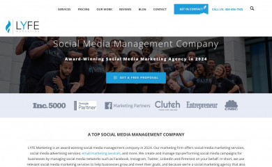 lyfemarketing.com screenshot
